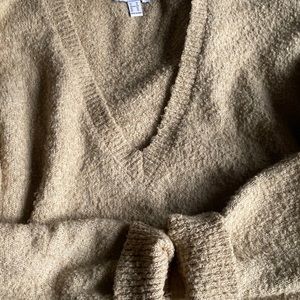 Forever 21 chunky tan sweater size 3xl